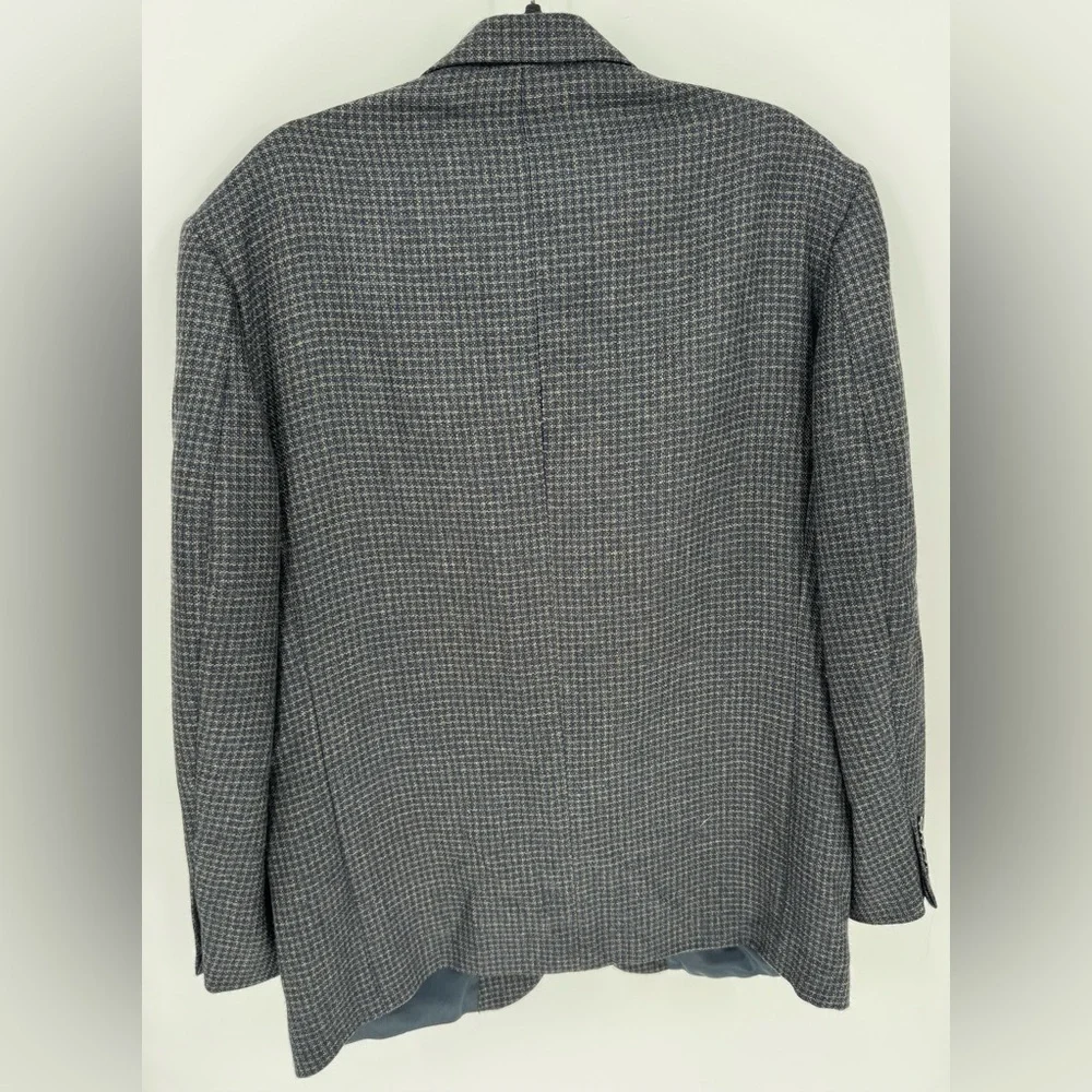 Oscar de la Renta Vintage 100% Wool Tweed Blazer Suit Jacket